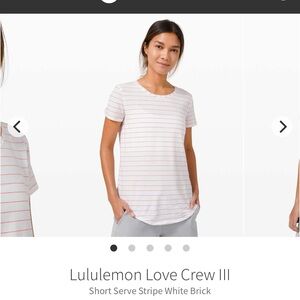 Lululemon Classic Love Tee